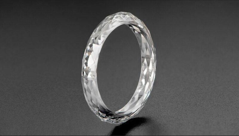 GIA Evaluates Solid Lab-Grown Diamond Ring gia diamond ring