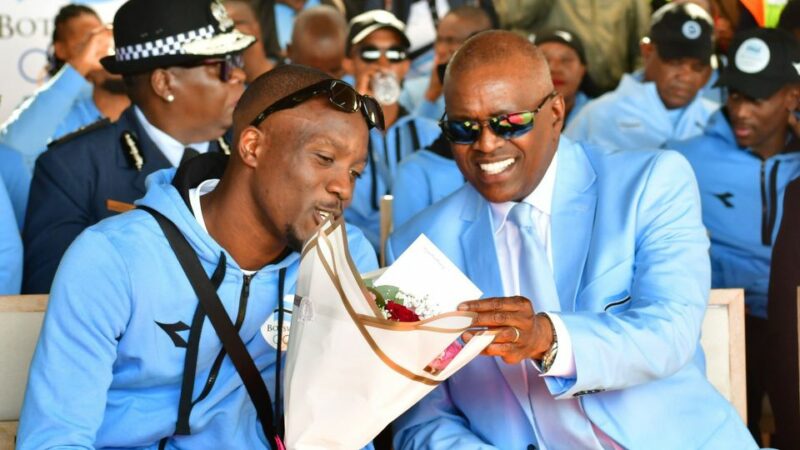 Debswana Honours Botswana’s First Olympic Gold Medalist with Diamond Gift debswana