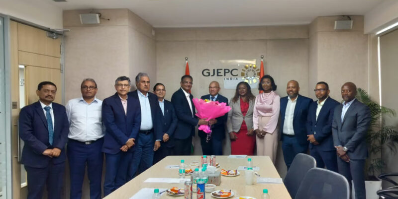 GJEPC and NDB Explore Strategic Collaboration to Bolster Diamond Industry gjepc ndb