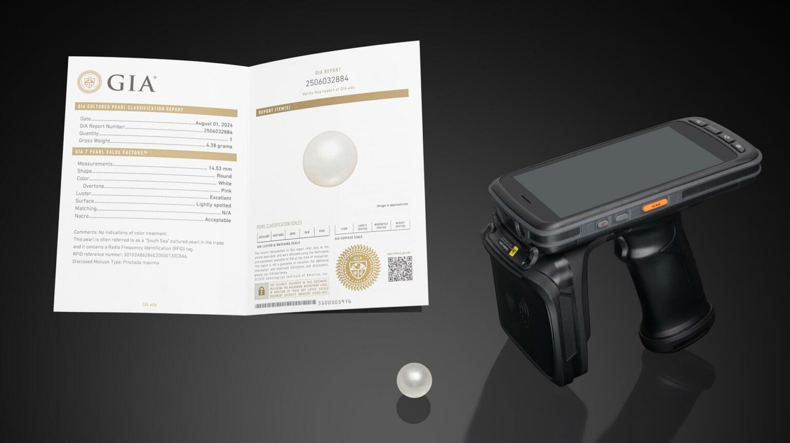 GIA Introduces RFID-Enabled Traceability for Cultured Pearls gia