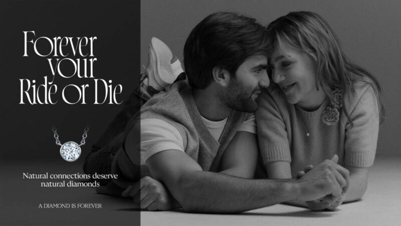 De Beers Group Channels the Past to Launch ‘Forever Present’ Campaign for Holiday Season forever present ride or die credit arnold worldwide 1 1